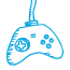 Illustration of game console